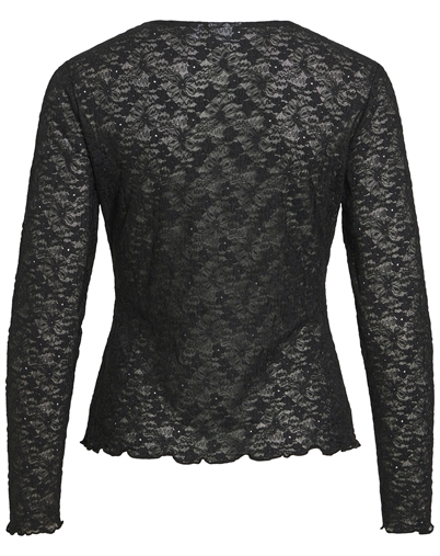 Vila - VIFay O-Neck Top - Black Beauty